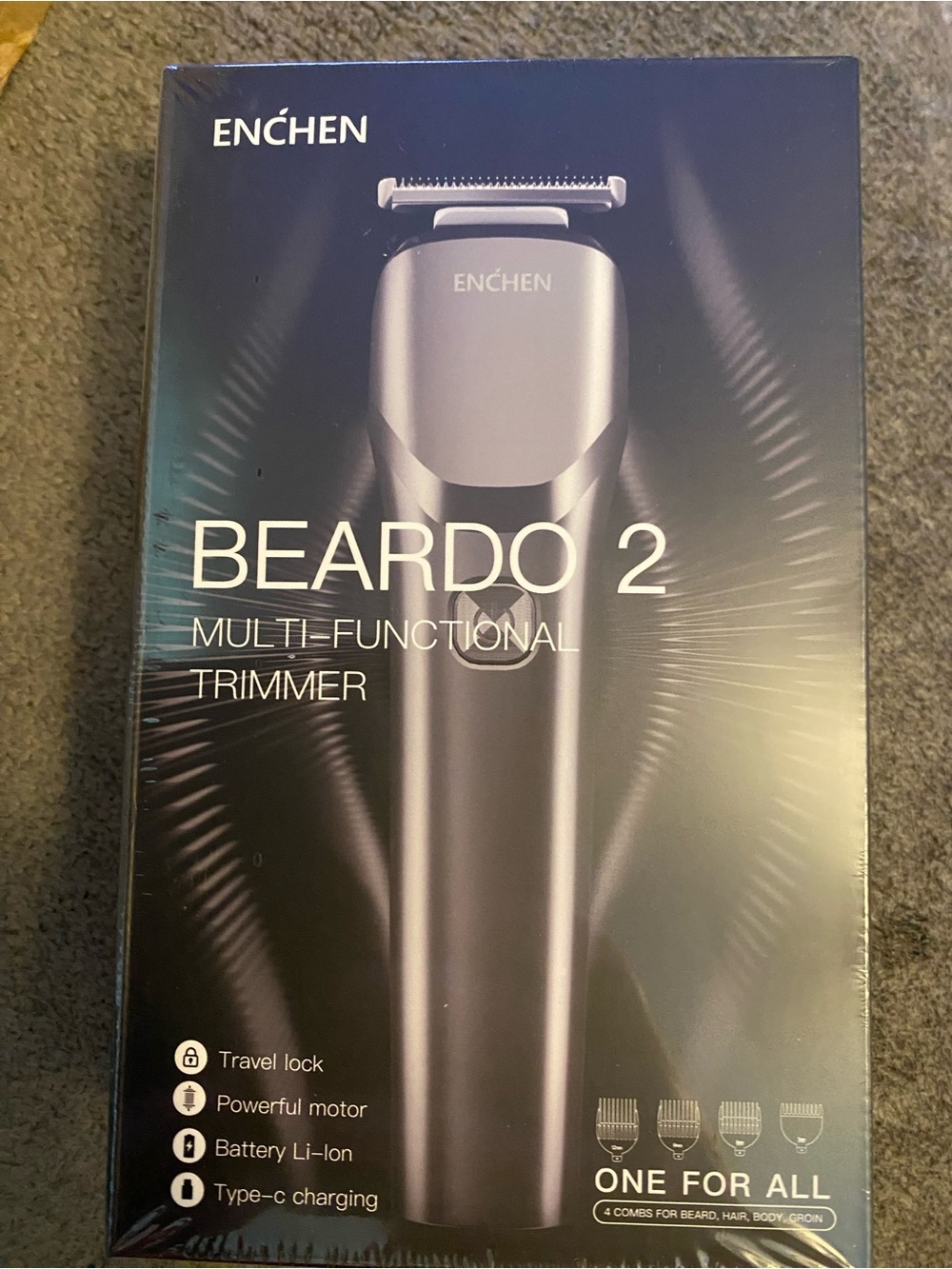Beardo 2 Men's Multi-Functional Trimmer - Silver